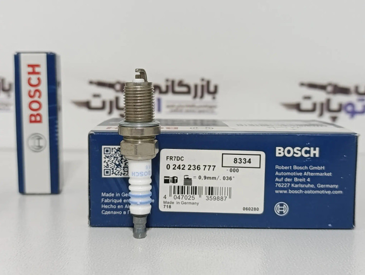 شمع تک پلاتین بوش المان پایه کوتاه FR7DC +8