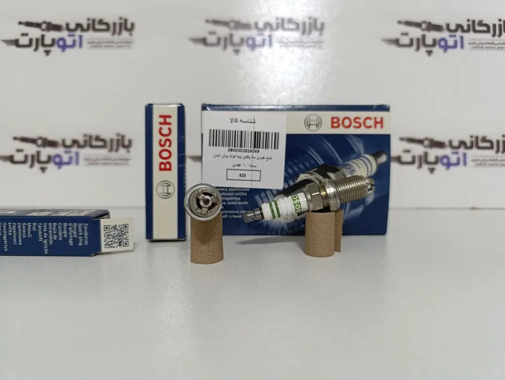 شمع سه پلاتین بوش المان پایه کوتاه F7LTCR