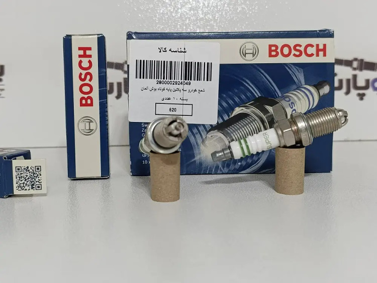 شمع سه پلاتین بوش المان پایه کوتاه F7LTCR