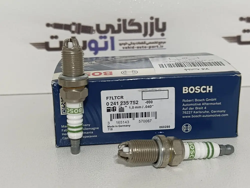 شمع سه پلاتین بوش المان پایه کوتاه F7LTCR