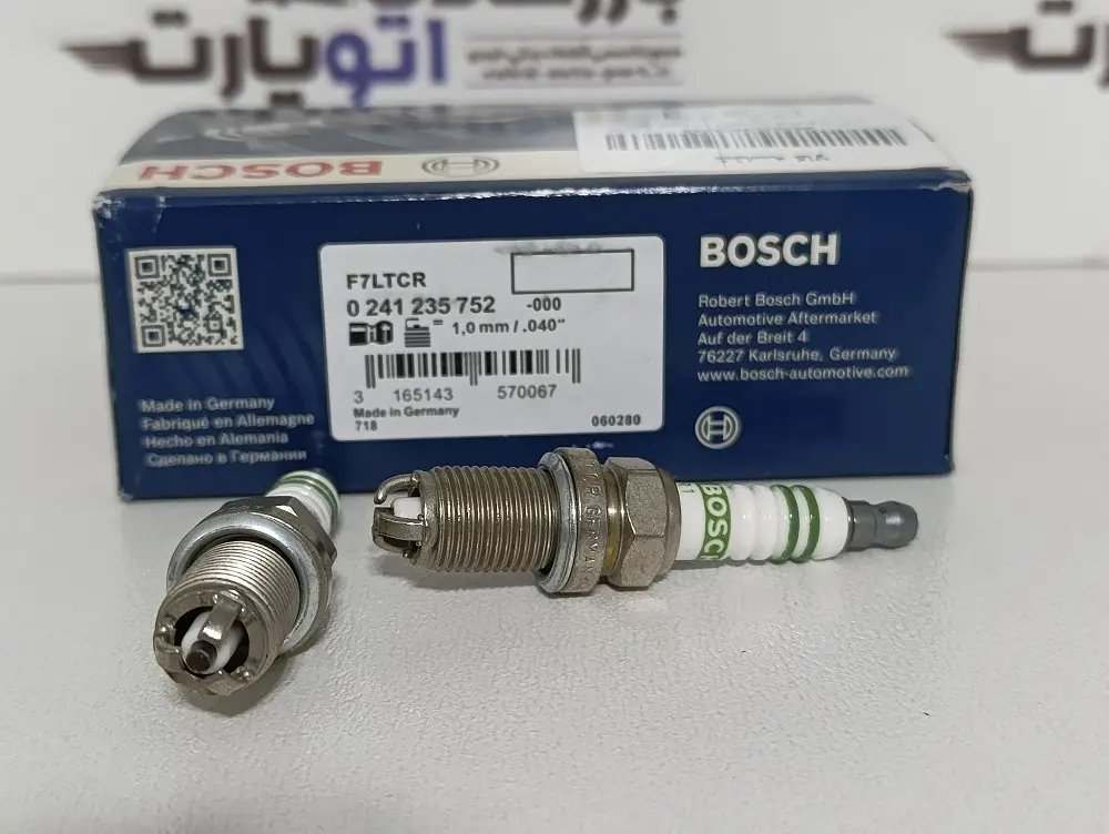 شمع سه پلاتین بوش المان پایه کوتاه F7LTCR