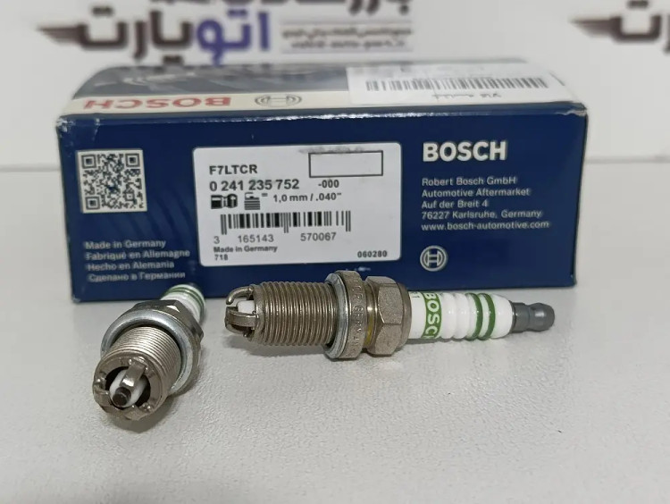 شمع سه پلاتین بوش المان پایه کوتاه F7LTCR