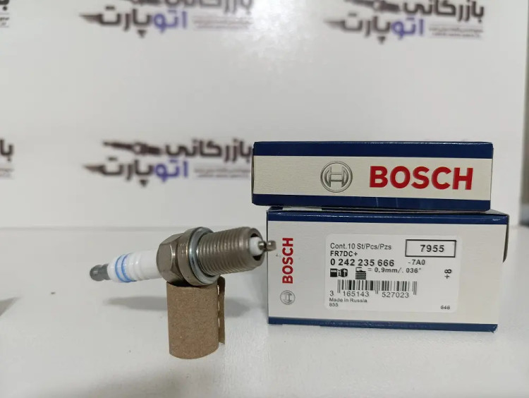 شمع تک پلاتین بوش روسیه پایه کوتاه FR7DC +8