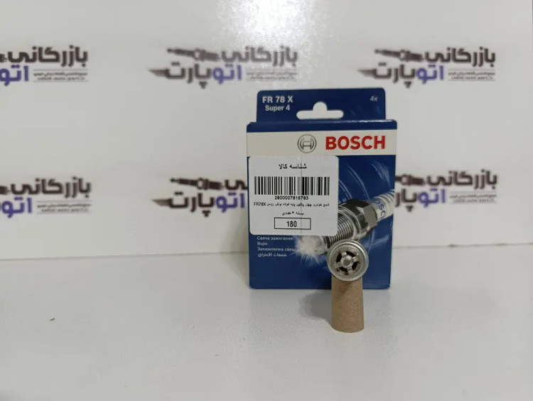 شمع چهار پلاتین بوش روسیه پایه کوتاه FR87X