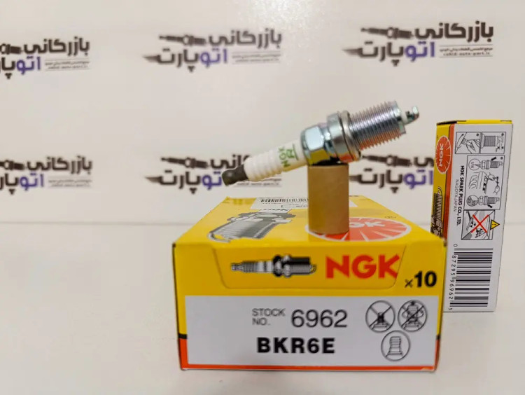 شمع تک پلاتین انجیکا ژاپن پایه کوتاه BKR6E- 6962