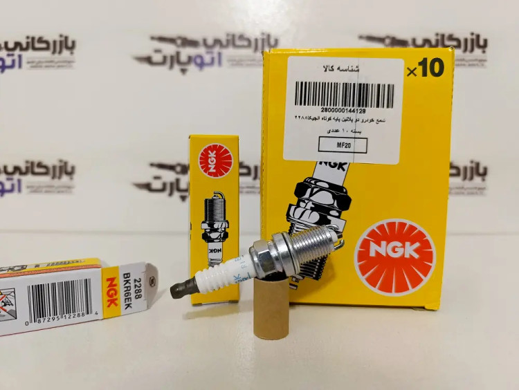 شمع دو پلاتین انجیکا ژاپن پایه کوتاه BKR6EK-2288
