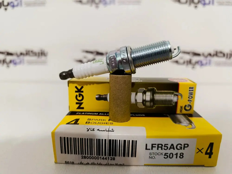 شمع سوزنی پلاتینیوم پایه بلند انجیکا ژاپن LZR5AGP- 5018