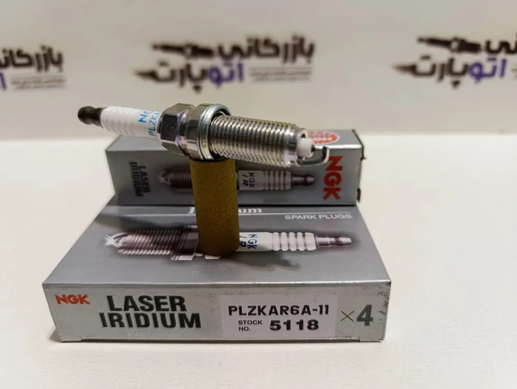 شمع سوزنی ایریدیوم لیزری یورو4 انجیکا ژاپن اچار14 PLZKAR6A- 11 5118