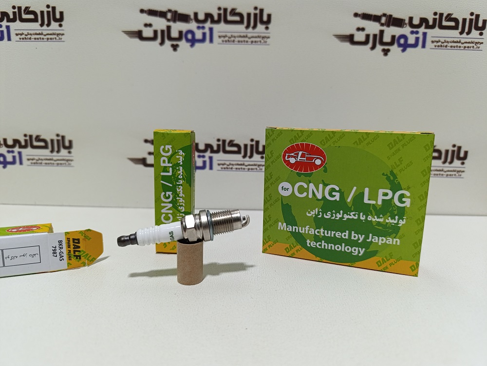 شمع تک پلاتین CNG/LPG دالف پایه کوتاه BKR-GAS- 7987