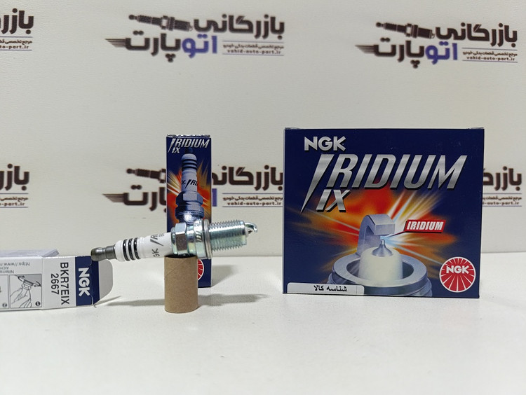 شمع سوزنی ایریدیوم انجیکا ژاپن پایه کوتاه BKR7EIX-2667 توربو