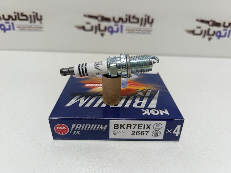 شمع سوزنی ایریدیوم انجیکا ژاپن پایه کوتاه BKR7EIX-2667 توربو