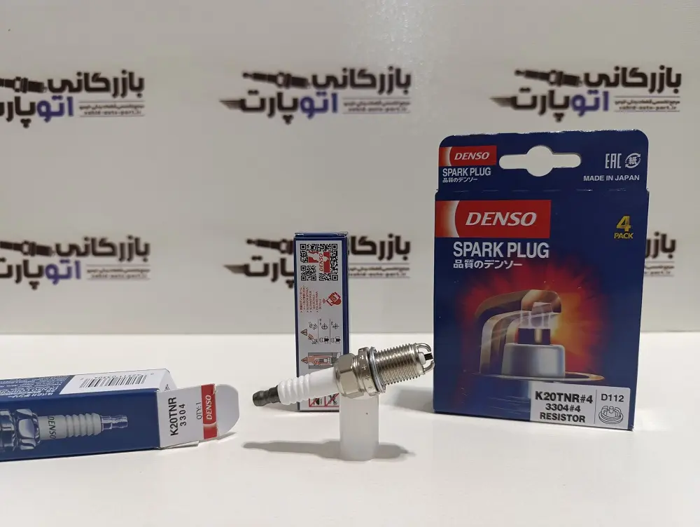 شمع دو پلاتین دنسو ژاپن پایه کوتاه K20TNR-3304